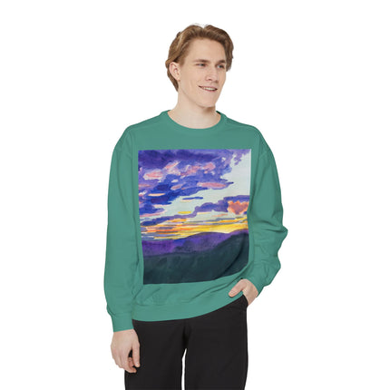 Naturstudie XII by Karl Wiener Garment-Dyed Sweatshirt