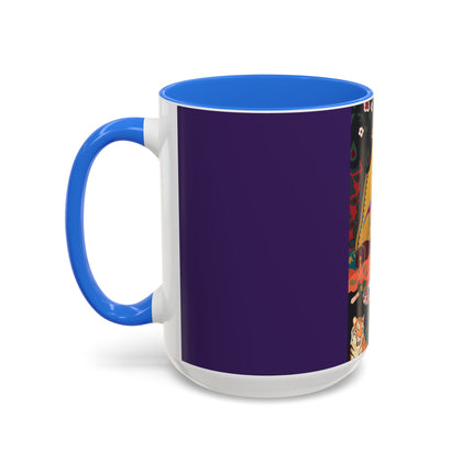 The Jewel Pavilion Colorful Mug (11oz, 15oz) – Royal Elegance, Peacock Beauty & Jewel-Toned Splendor