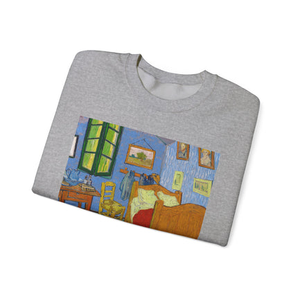 The Bedroom by Vincent van Gogh Heavy Blend™ Crewneck Sweatshirt