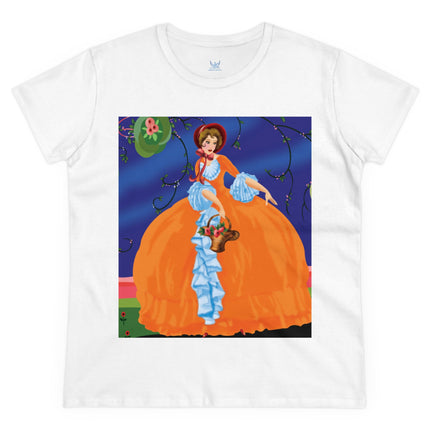 Women's Spring Whispers Midweight Cotton Tee