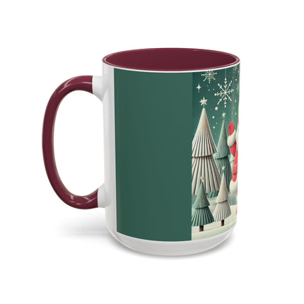 Santa's Joyful Night Colorful Mugs (11oz, 15oz)