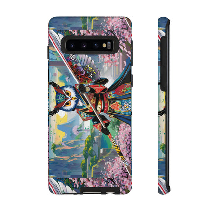 Cyberpunk Samurai Owl Phone Cases