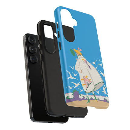Seaside Wanderer Phone Case – Whimsical Charm & Coastal Delight