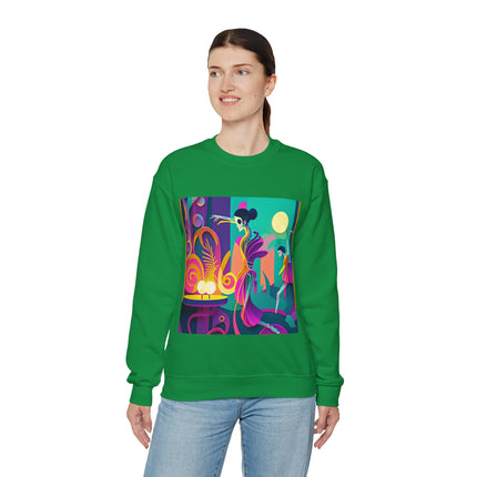 Dance of the Skeleton Ballerinas Unisex Heavy Blend™ Crewneck Sweatshirt