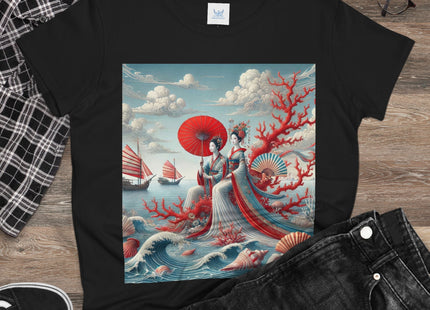 Ladies by the Quiet Sea Cotton Tee