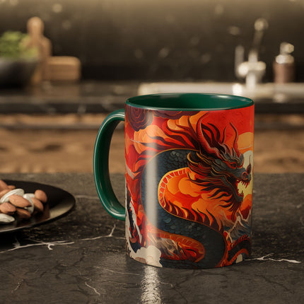Emergence of the Dragon Colorful Mugs (11oz, 15oz)