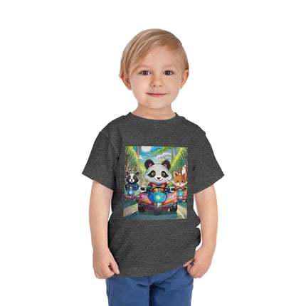 Bumper Car Bonanza Toddler Short Sleeve Tee
