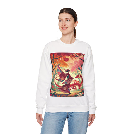 The Dragon Fairy’s Dance Heavy Blend™ Crewneck Sweatshirt