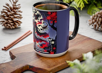Halloween Sorceress Colorful Mugs (11oz, 15oz)