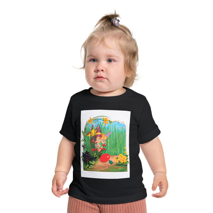Spring Fairies & Floral Delights Baby Short Sleeve T-Shirt
