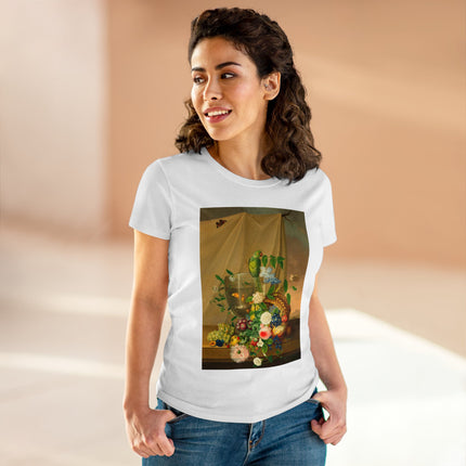 Still Life by Corredo und Starkenberg Women's Midweight Cotton Tee