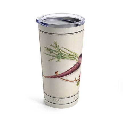 Carrot, Daucus carota and red currant, Ribes rubrum by Anselmus Boëtius de Boodt Tumbler 20oz