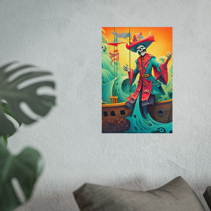 Skeleton Crew of the Misty Seas Fine Art Posters