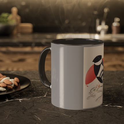 Illustrations of Japanese Toys Pl.056 by Kawasaki Kyosen Colorful Mugs, 11oz
