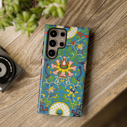 Chinese Floral Illustration by Owen Jones Phone Cases