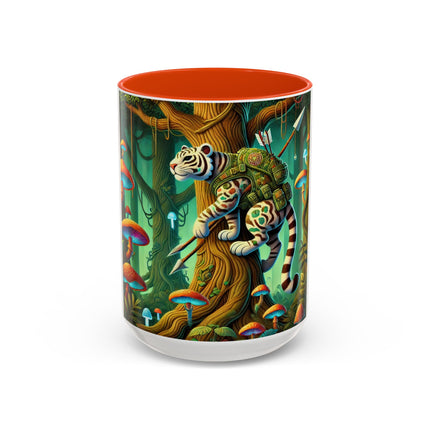 Silent Stripes Colorful Mugs (11oz, 15oz)