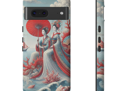 Ladies by the Quiet Sea Phone Cases