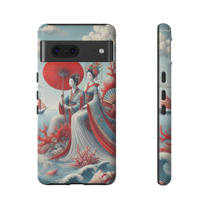 Ladies by the Quiet Sea Phone Cases