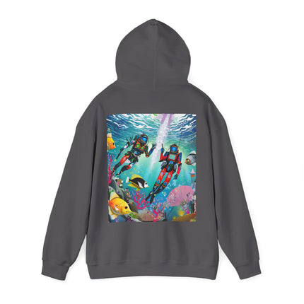 FBI Robot Dive Team – Heavy Blend™ Hooded Sweatshirt
