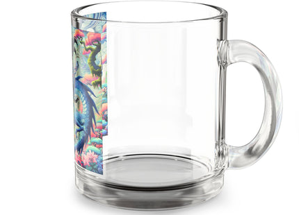 Mystic Guardian of the Sky Glass Mug, 10oz