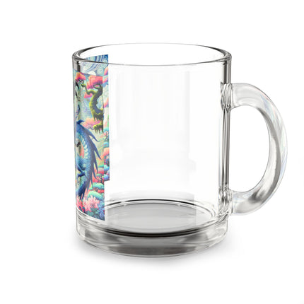 Mystic Guardian of the Sky Glass Mug, 10oz