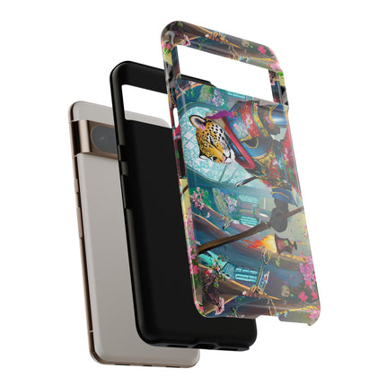 Cyberpunk Leopard Phone Cases
