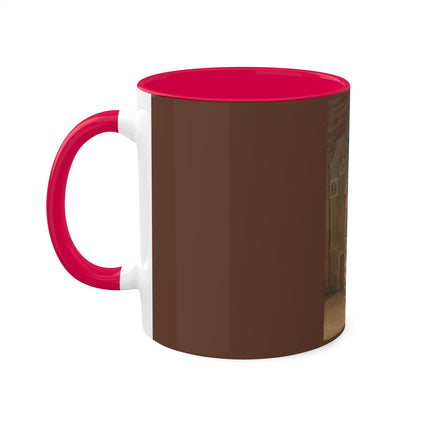 A Buddhist Lama at a Feast at Pemionchi Monastery by Vasily Vereshchagin Colorful Mugs, 11oz