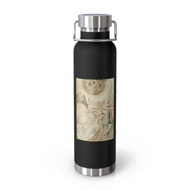 Sur talons rouges (On Red Heels) pl 01 by Gerda Wegener Copper Vacuum Insulated Bottle, 22oz
