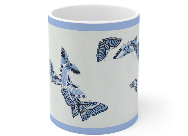 One Thousand Butterflies by Kamisaka Sekka Ceramic Mug 11oz