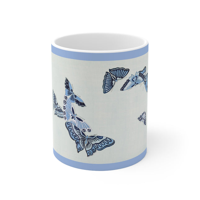 One Thousand Butterflies by Kamisaka Sekka Ceramic Mug 11oz