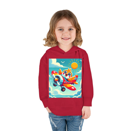 Joyful Bird Aviator Toddler Pullover Fleece Hoodie