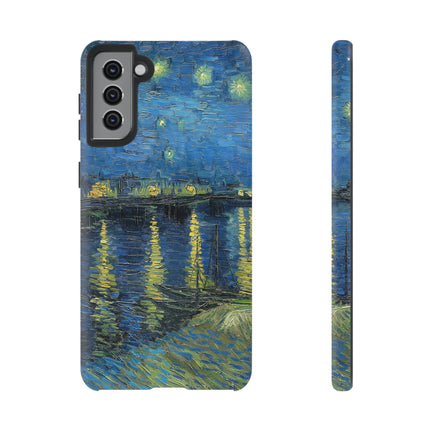 Starry Night Over the Rhone by Vincent Van Gogh Phone Cases