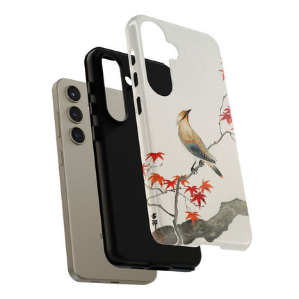 Japanese Bird on Maple by Ohara Koson Phone Cases