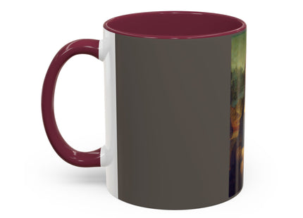 Mona Lisa by Leonardo da Vinci Colorful Mugs (11oz, 15oz)