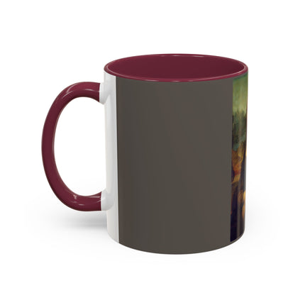 Mona Lisa by Leonardo da Vinci Colorful Mugs (11oz, 15oz)