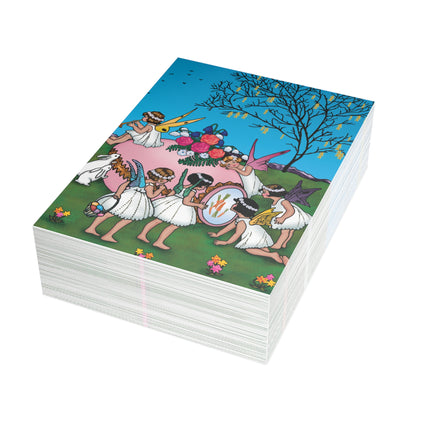 Enchanted Easter Gathering Postcards (envelopes included) - Bundles of 10, 30, 50 Pieces