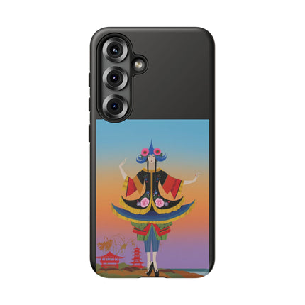 Colorful Dancer Phone Case – Vibrant Grace & Cultural Elegance