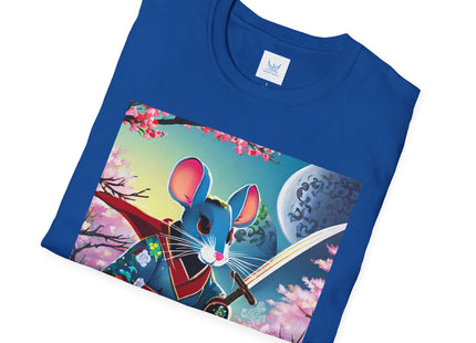 Cyber Samurai Rat Softstyle T-Shirt