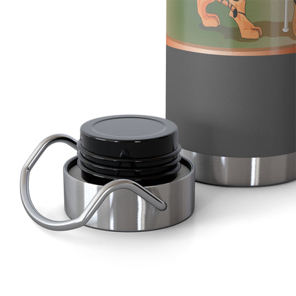 Carousel Splendor Copper Vacuum Insulated Bottle, 22oz
