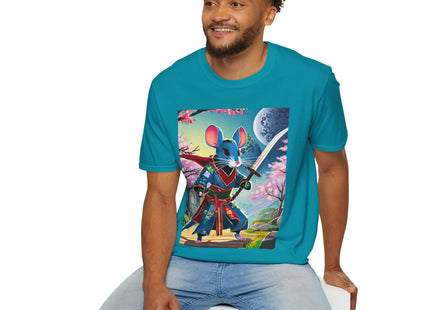 Cyber Samurai Rat Softstyle T-Shirt