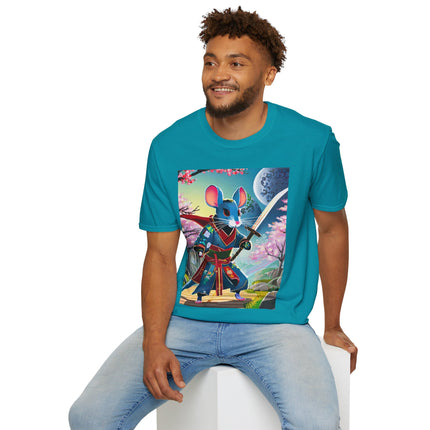 Cyber Samurai Rat Softstyle T-Shirt