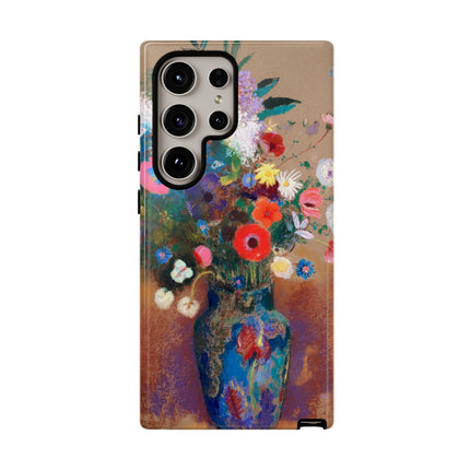 Bouquet of Flowers by Odilon Redon Phone Cases