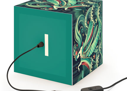 Mermaid Queen Rising from the Deep Light Cube Lamp