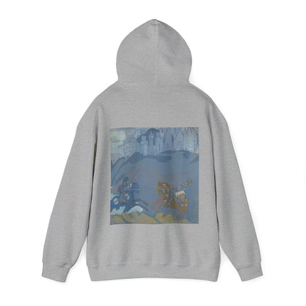 The Duel by Nicholas Roerich Unisex Heavy Blend™ Hooded Sweatshirt