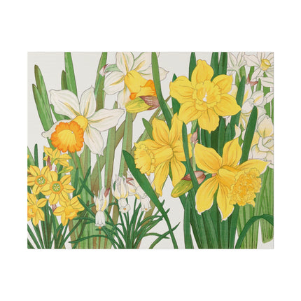 Golden Daffodils by Tanigami Kônan – Japanese Botanical Grace