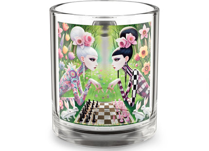 Spring Gambit: A Fairy’s Move Glass Mug, 10oz