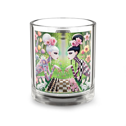 Spring Gambit: A Fairy’s Move Glass Mug, 10oz