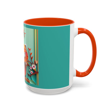 A Playful Red Panda Colorful Mugs (11oz, 15oz)