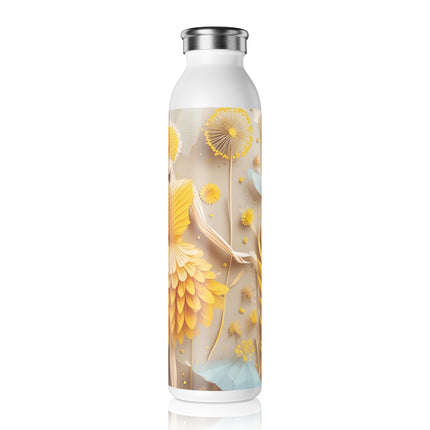 Dandelion Fairy Slim Water Bottle