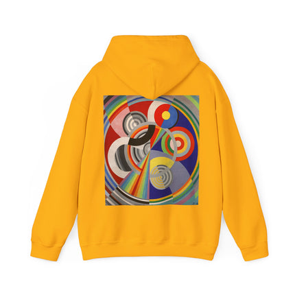 Rythme No. 1 by Robert Delaunay Heavy Blend™ Hooded Sweatshirt